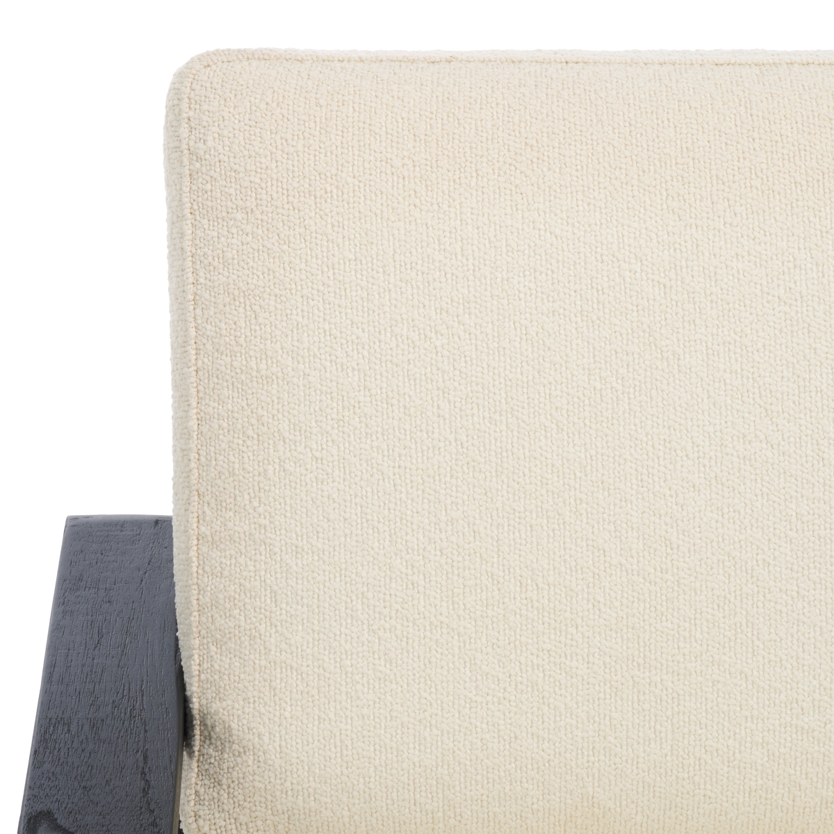 Decarlo Wooden Frame Accent Chair - Beige/Black - Image 2