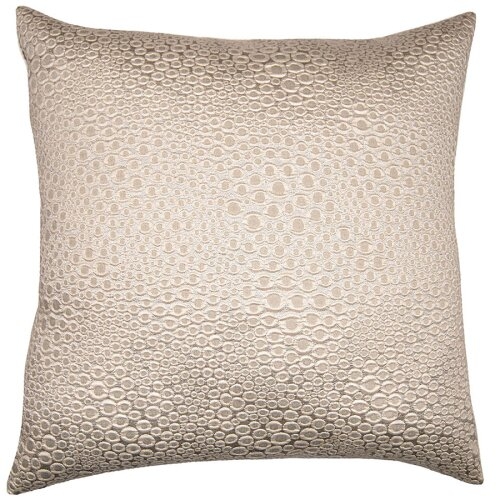 Square Feathers Plaz Pillow Cover & Insert - Image 0