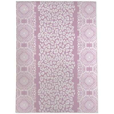 Amilie Pink/White Rug - Image 0