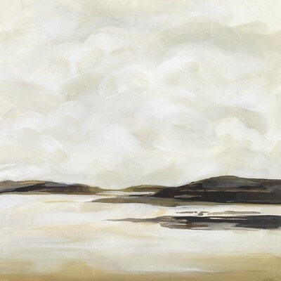 Cloudy Coast II by Victoria Borges - Wrapped Canvas Print - Image 0