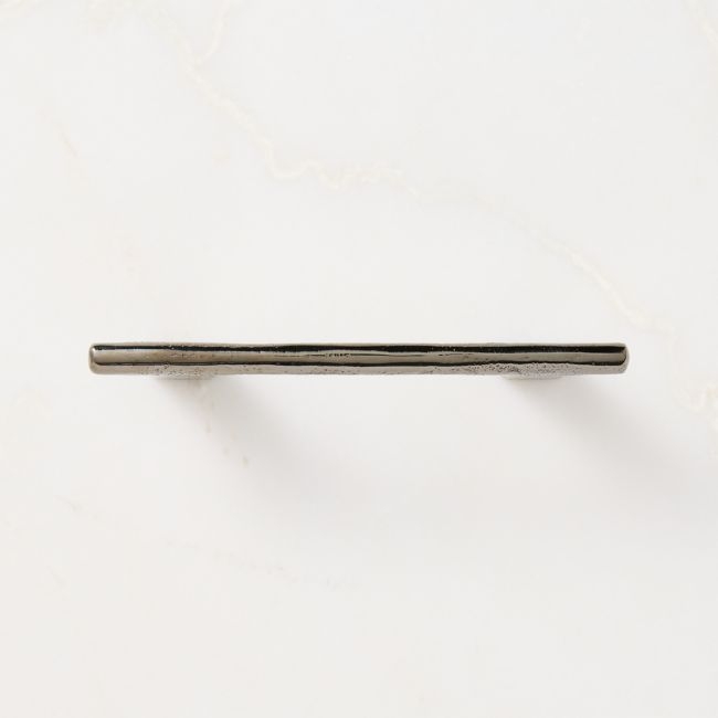 Somerset Unlacquered Blackened Brass Cabinet Handle 4" - Image 0