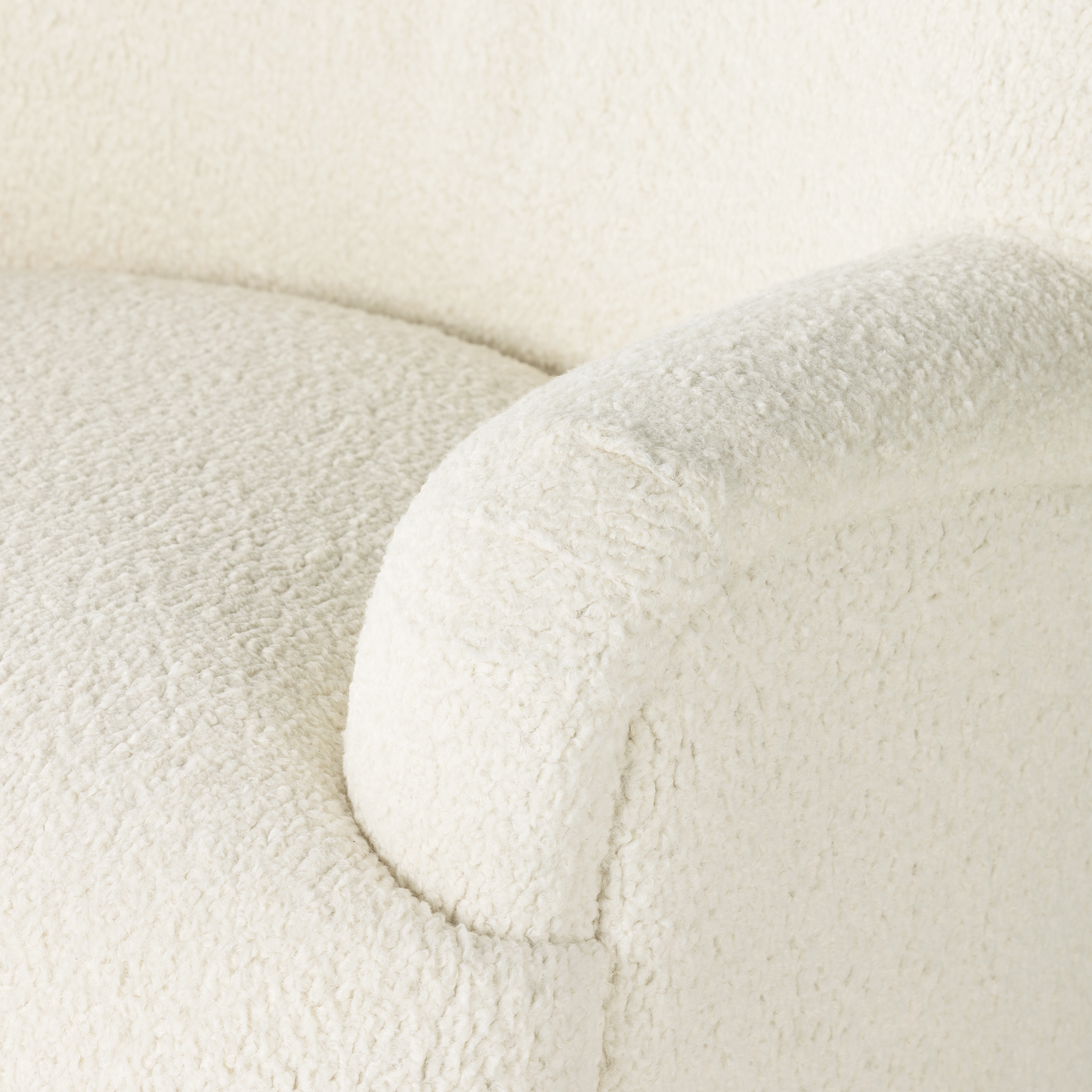 Kadon Swivel Chair-Sheepskin Natural - Image 8