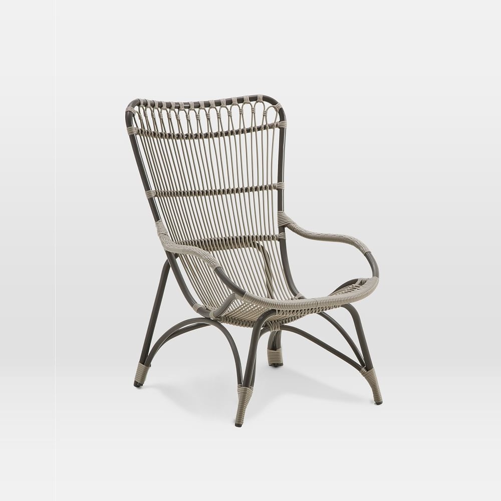 Outdoor Alu-Rattan Highback Chair - Image 0