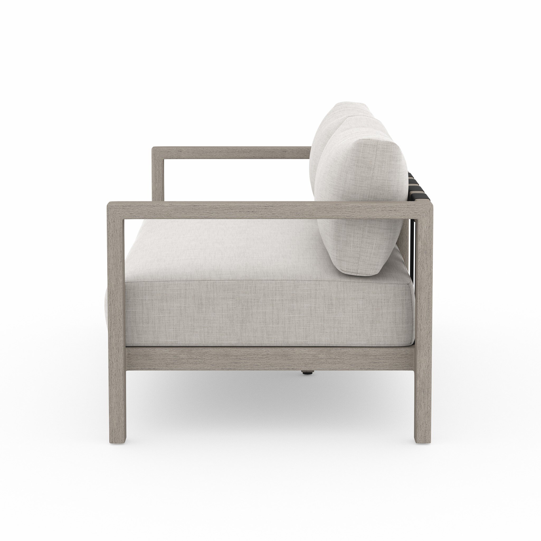 Sonoma Outdoor Sofa, Weathered Grey - Venao Grey - Image 2
