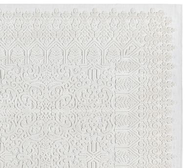 Briallen Synthetic Rug, 9'3 x 12'6", Ivory - Image 1