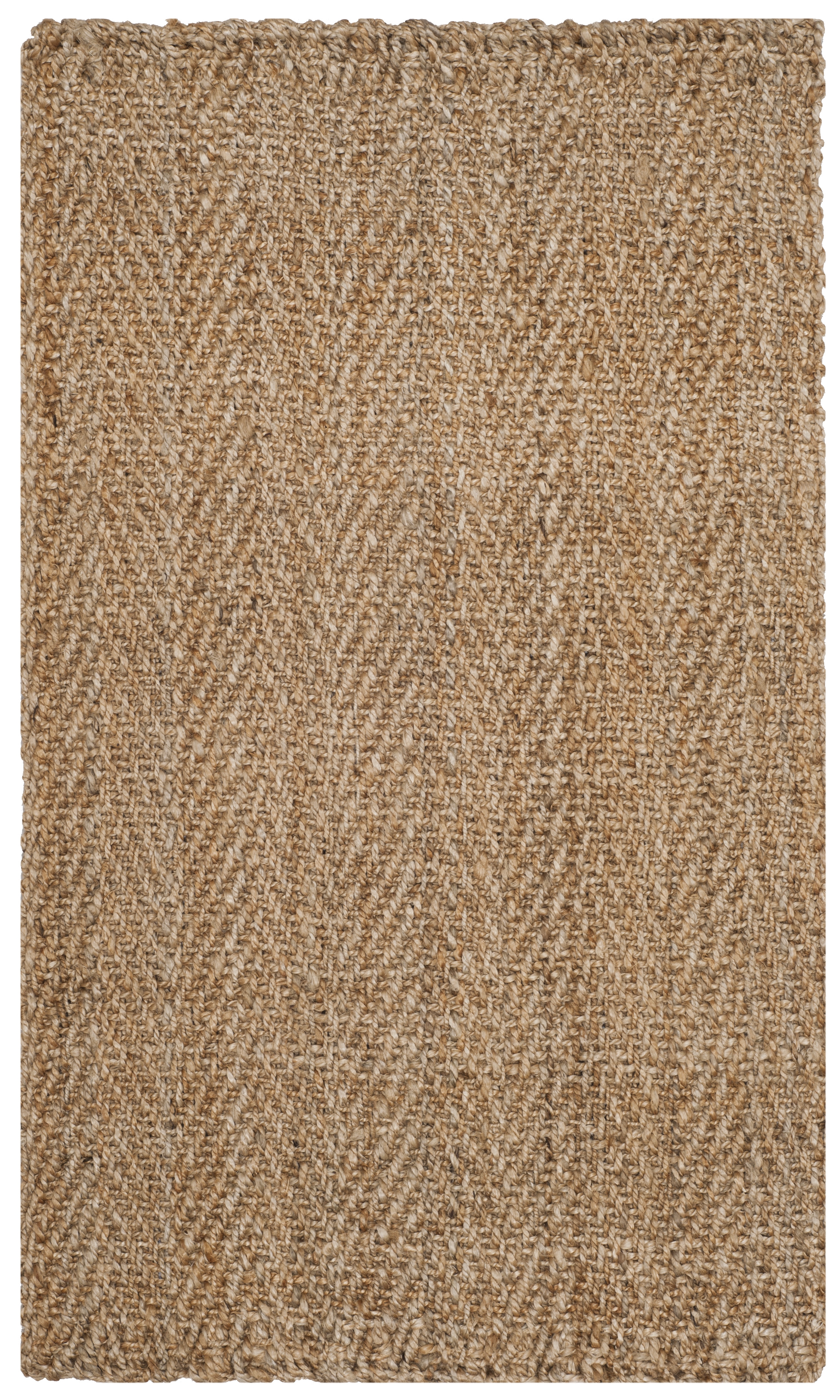 Arlo Home Hand Woven Area Rug, NF263A, Natural,  4' X 6' - Image 0