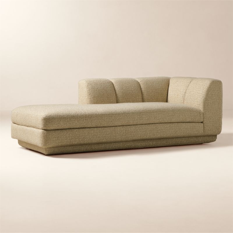 Yarrow Left-Arm Chaise Illecebrous Sandstone - Image 1