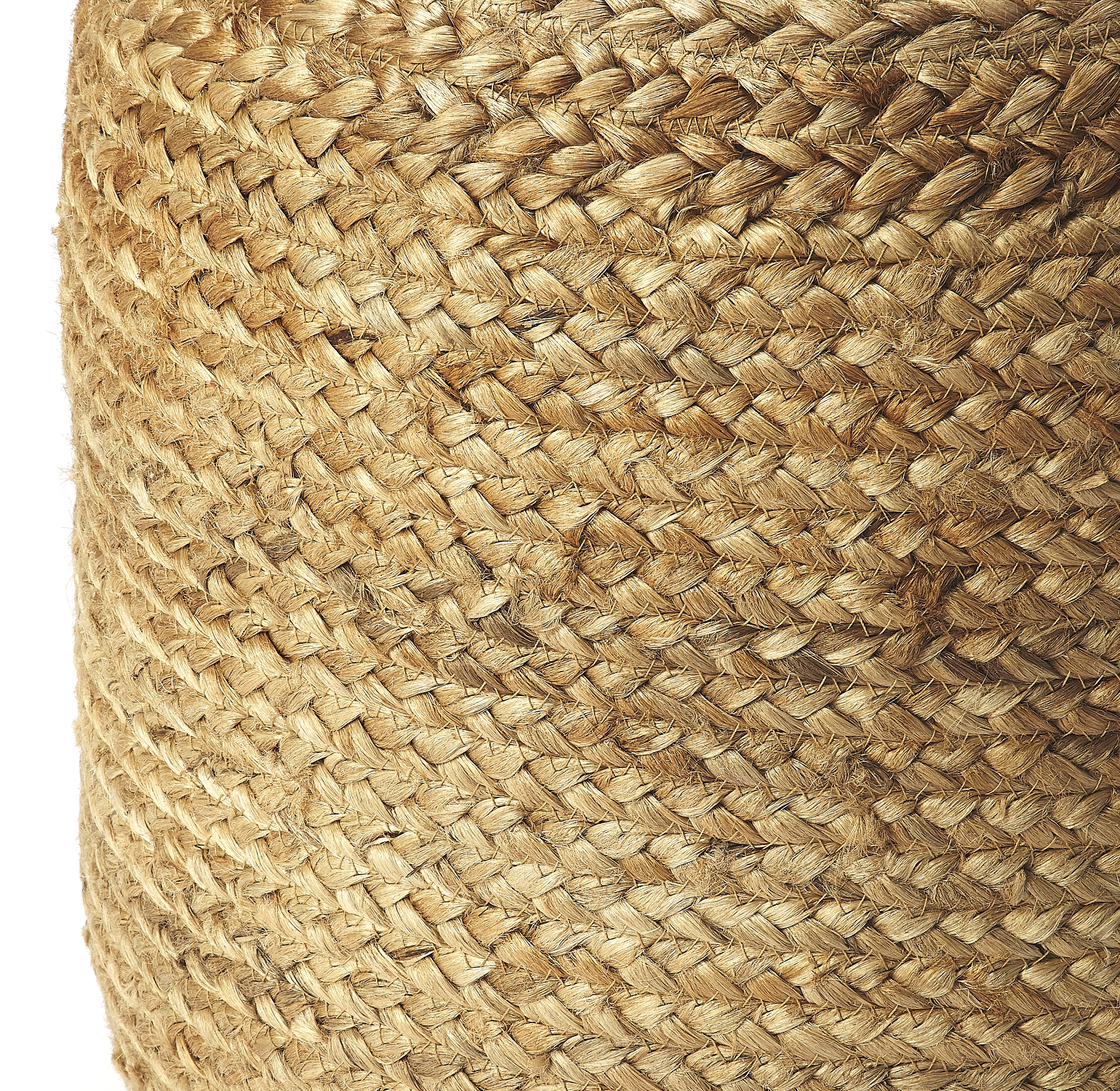 Noosa Brown Pouffe - Image 1