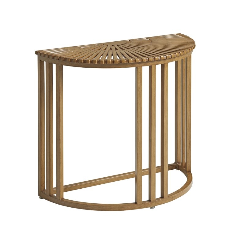 Tommy Bahama Outdoor St Tropez Demilune End Table - Image 0