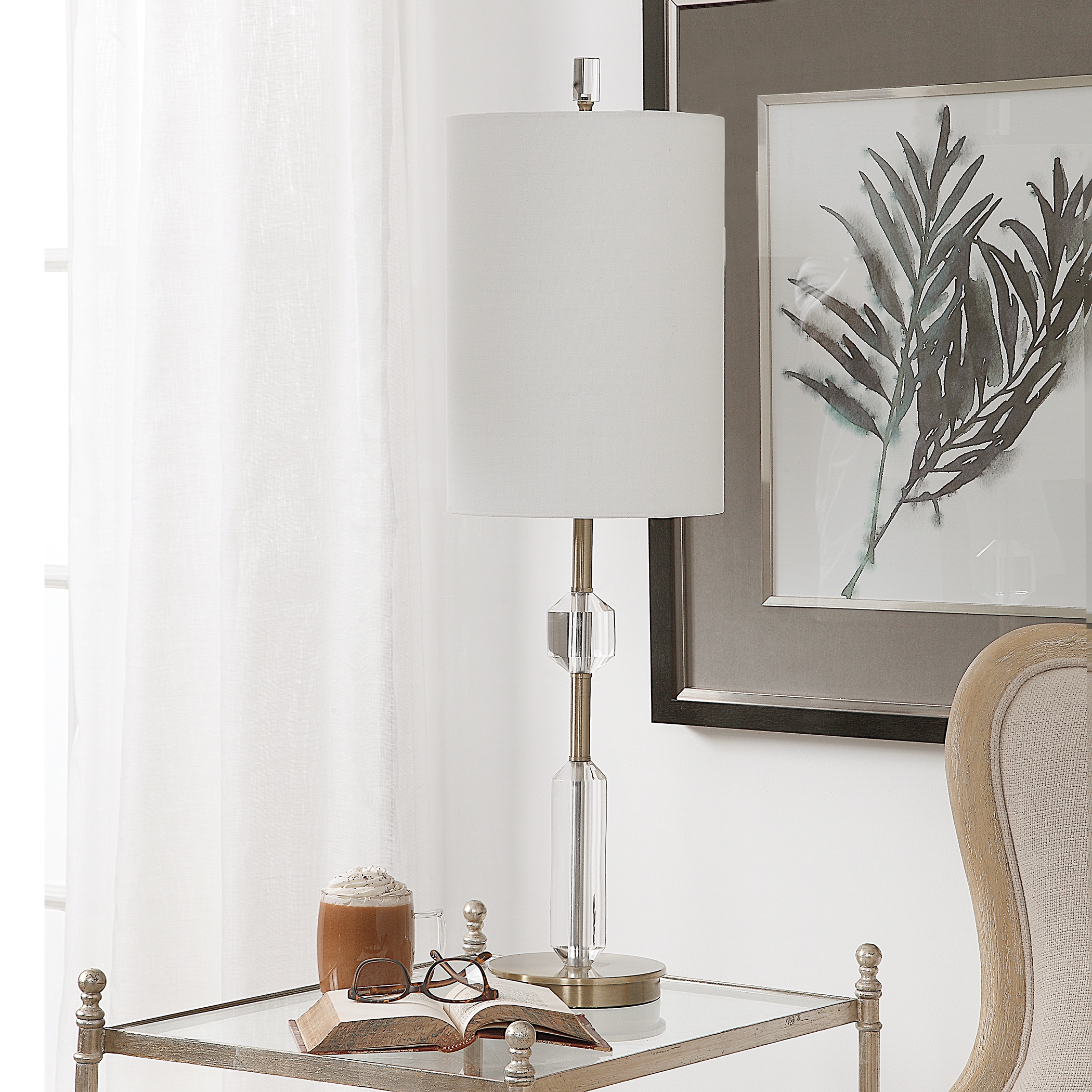 Margo Cut Crystal Buffet Lamp - Image 2