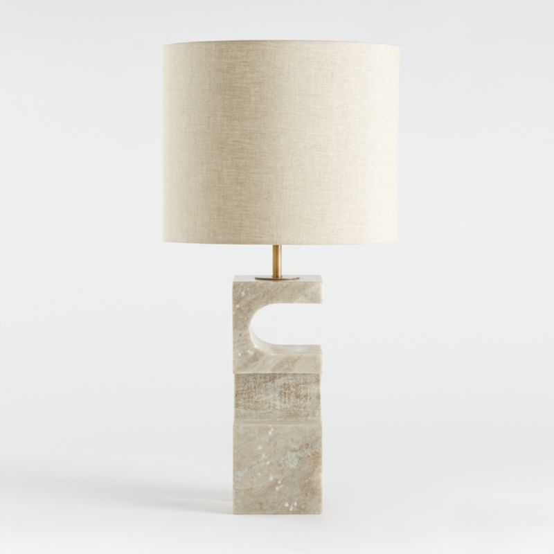 Boveda Stone Table Lamp - Image 1