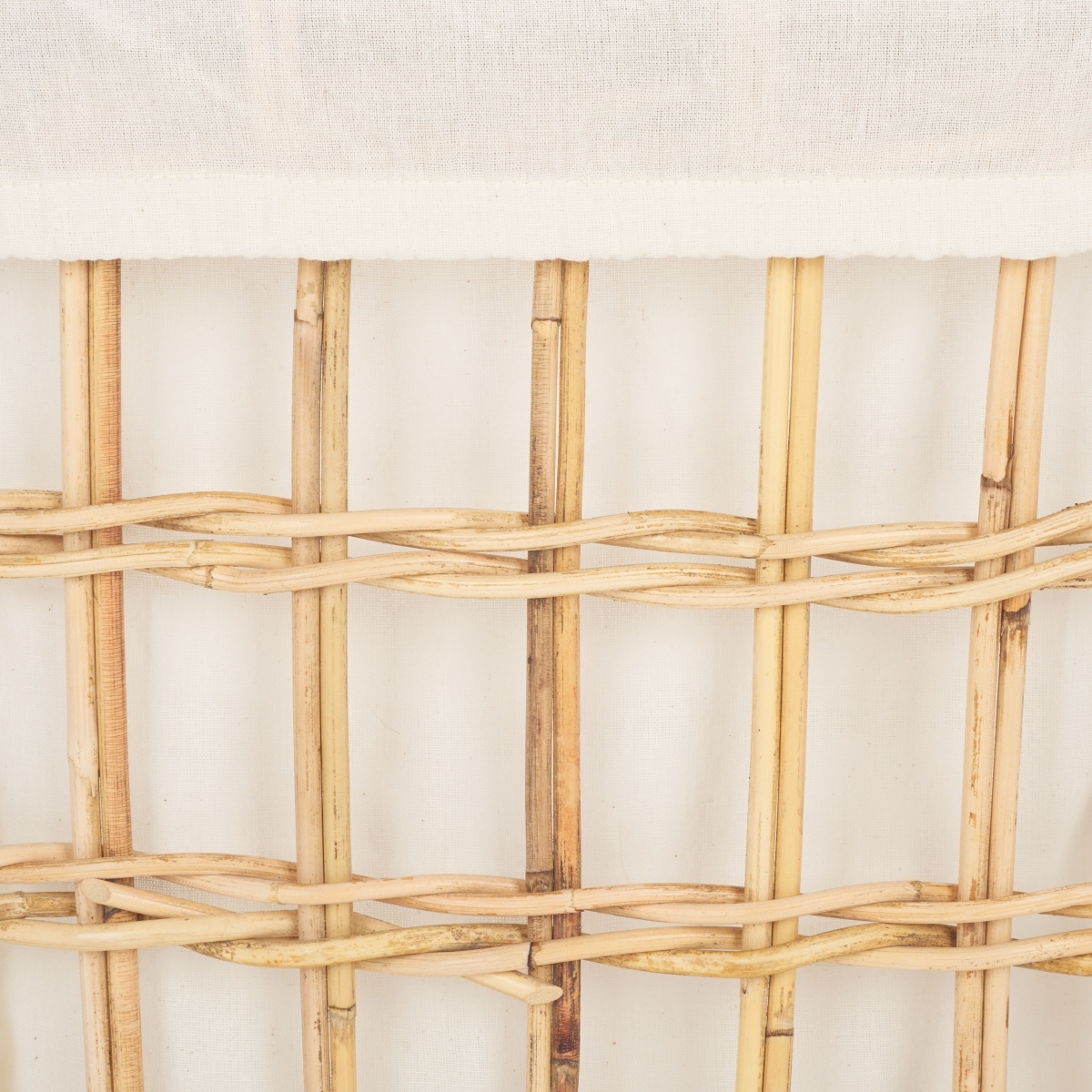 Runa Basket W/ Liner - White / Natural - Safavieh - Image 5