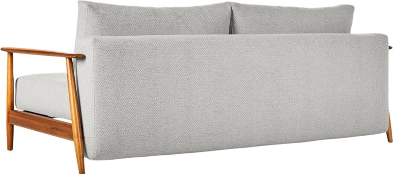Una Grey Sleeper Sofa - Image 4