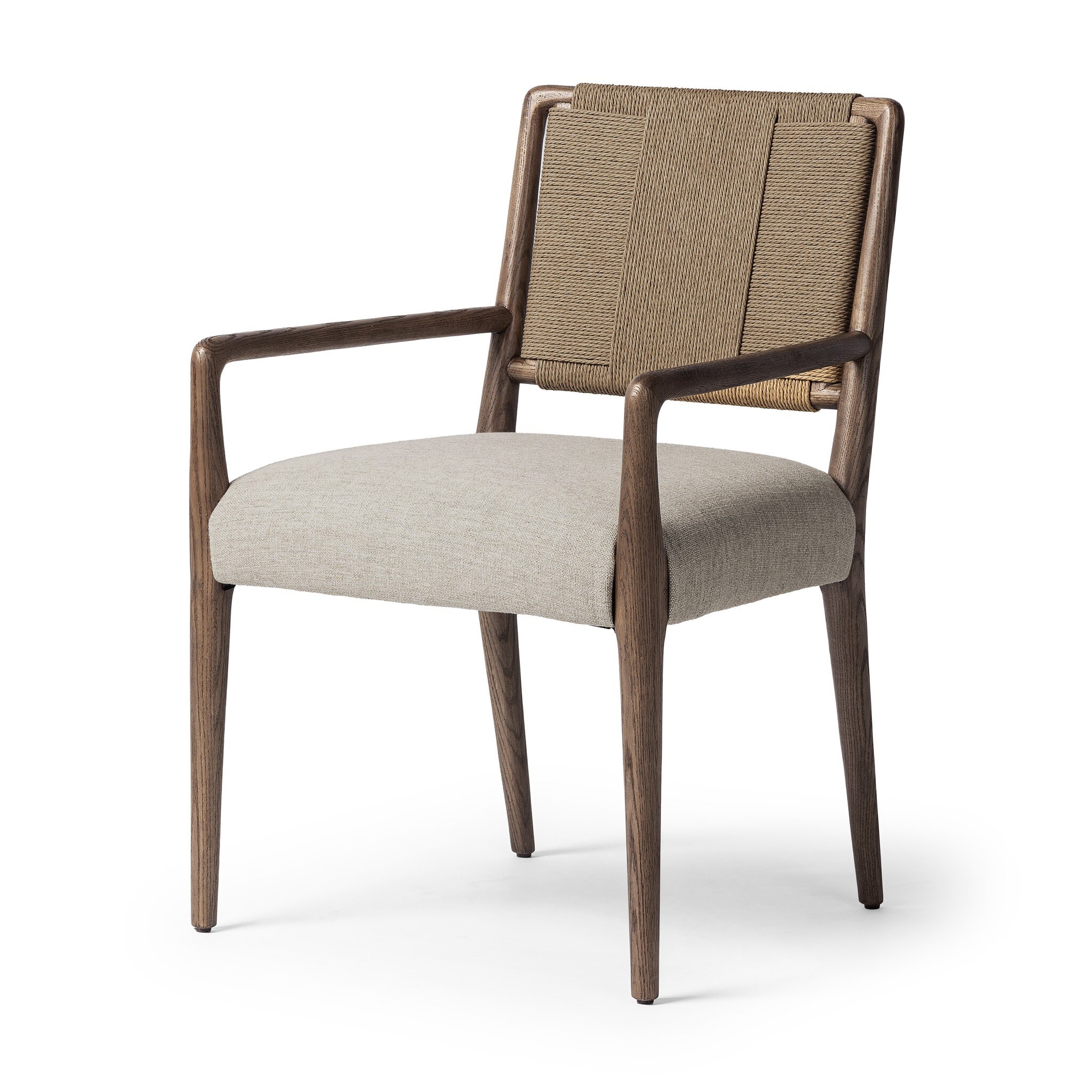 Rothler Dining Armchair - Alcala Wheat - Image 1
