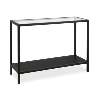 30" H x 36" W x 10" D Black Longmeadow Console Table - Image 0