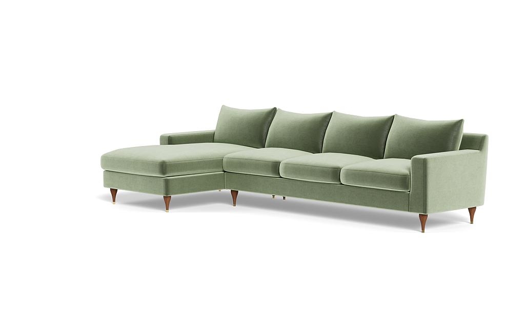 Sloan 4-Seat Left Chaise Sectional - Image 2