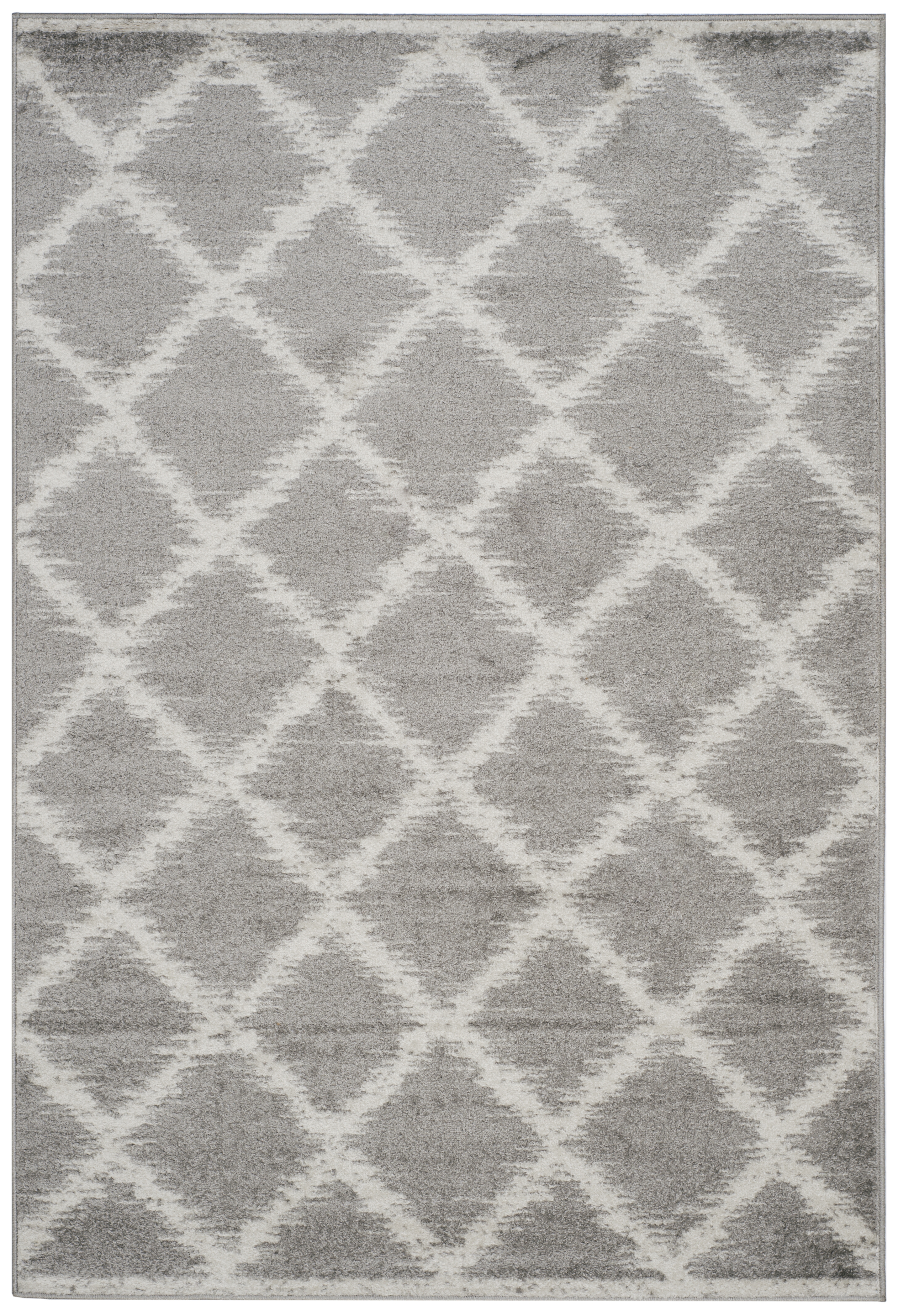 Arlo Home Woven Area Rug, ADR120B, Silver/Ivory,  5' 1" X 7' 6" - Image 0