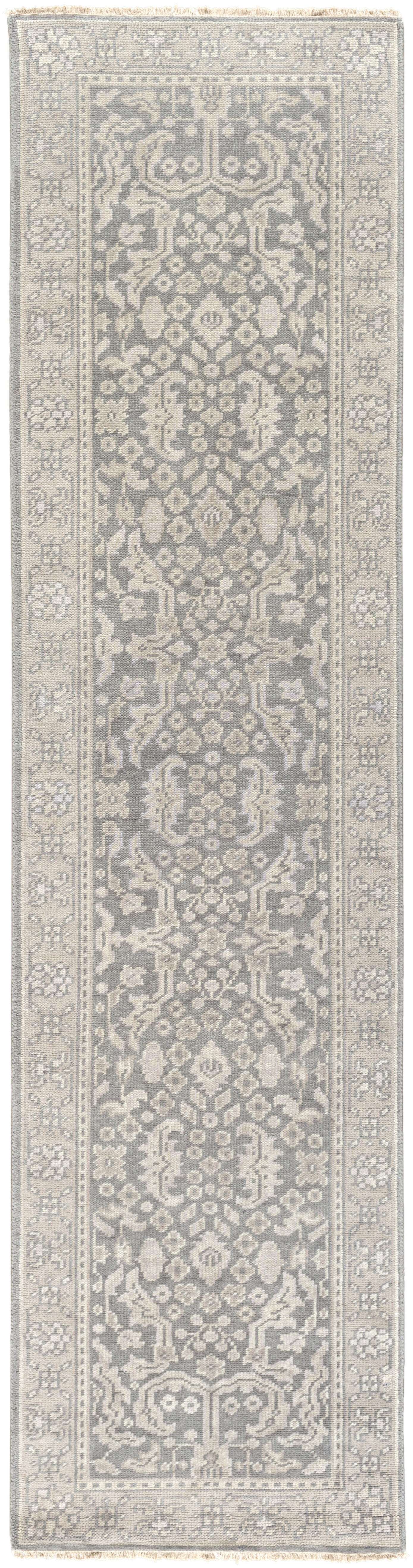 Cappadocia Beige Indoor 2'6" x 10' Handmade Rug - Image 0