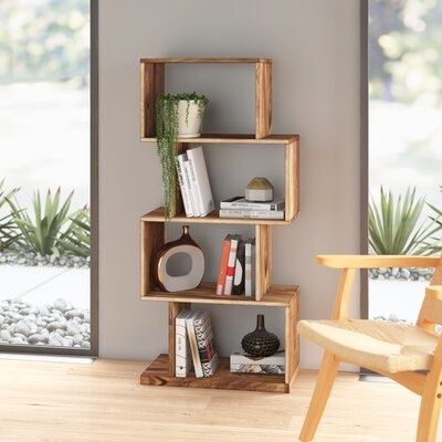 Cathryn Geometric Bookcase - Image 0