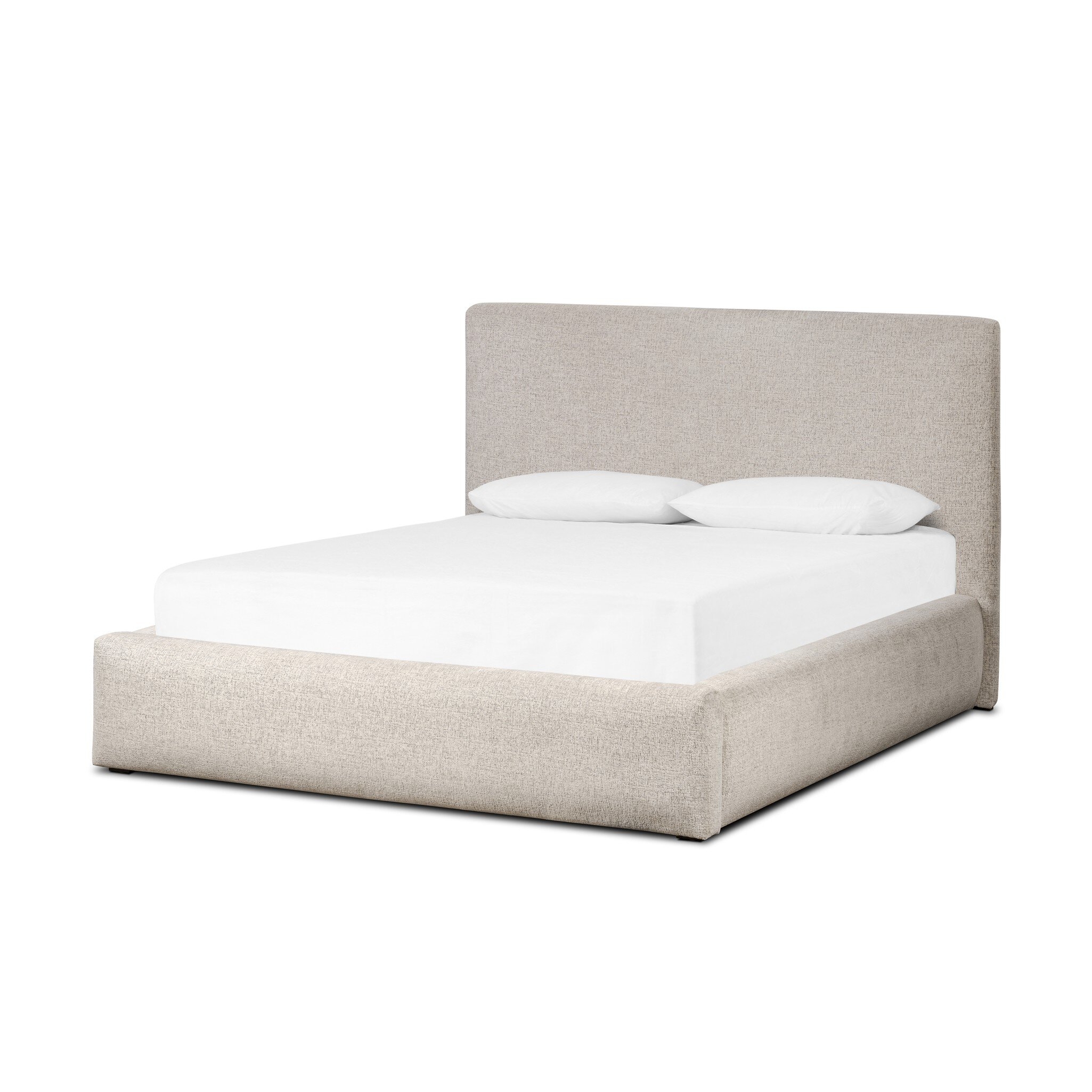 Quincy Bed - Plushtone Linen - Image 1