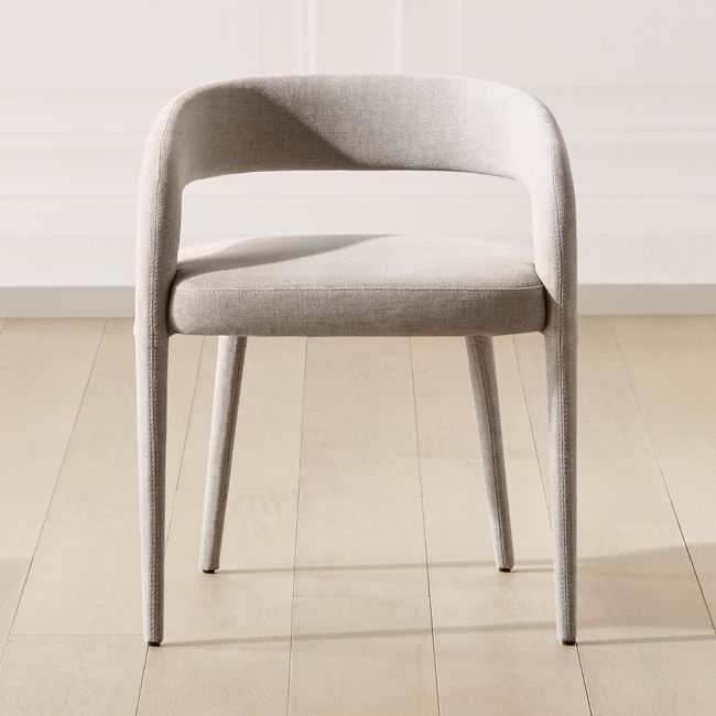 Lisette Dining Chair, Gray - Image 5