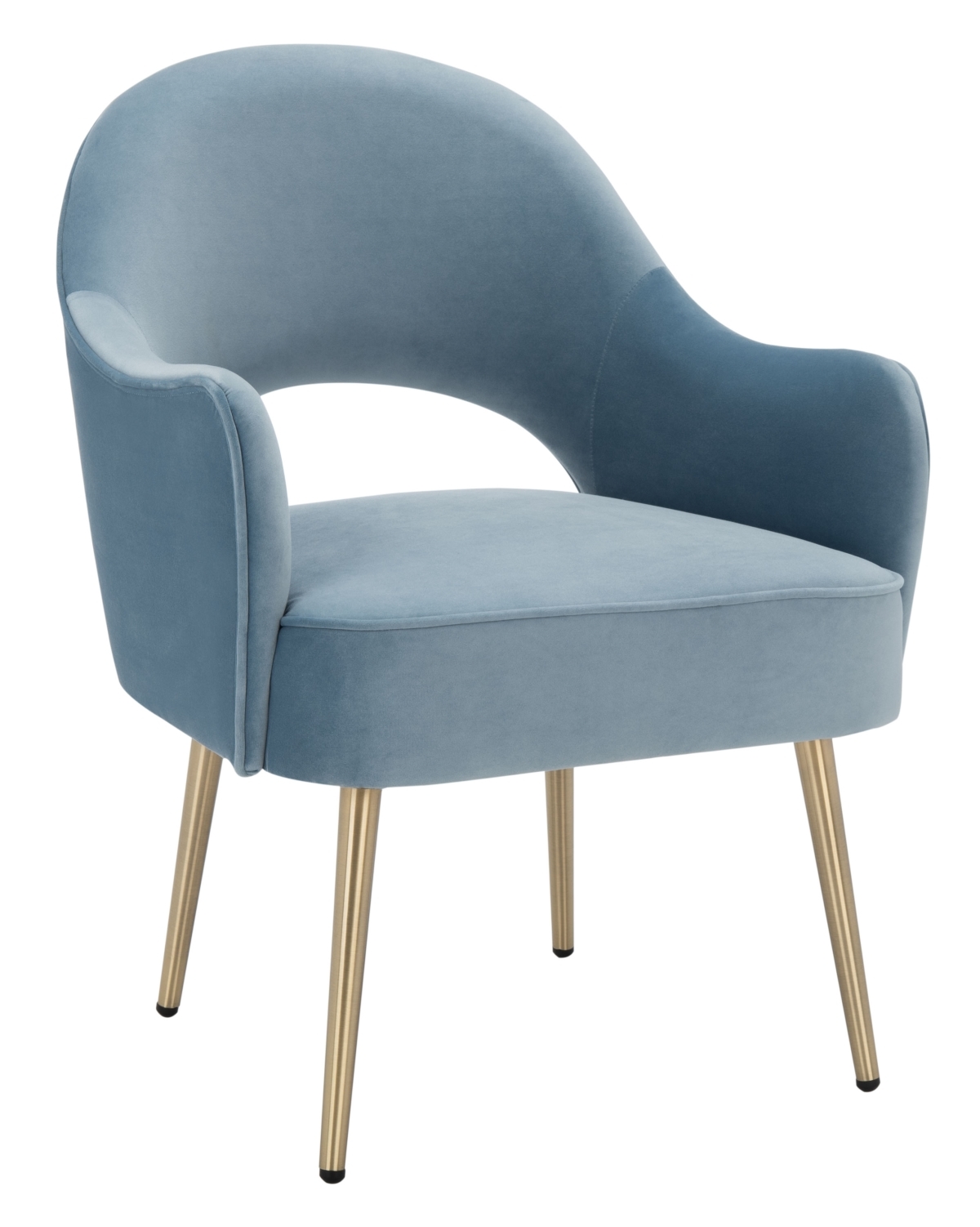 Dublyn Accent Chair - Light Blue - Safavieh - Image 6