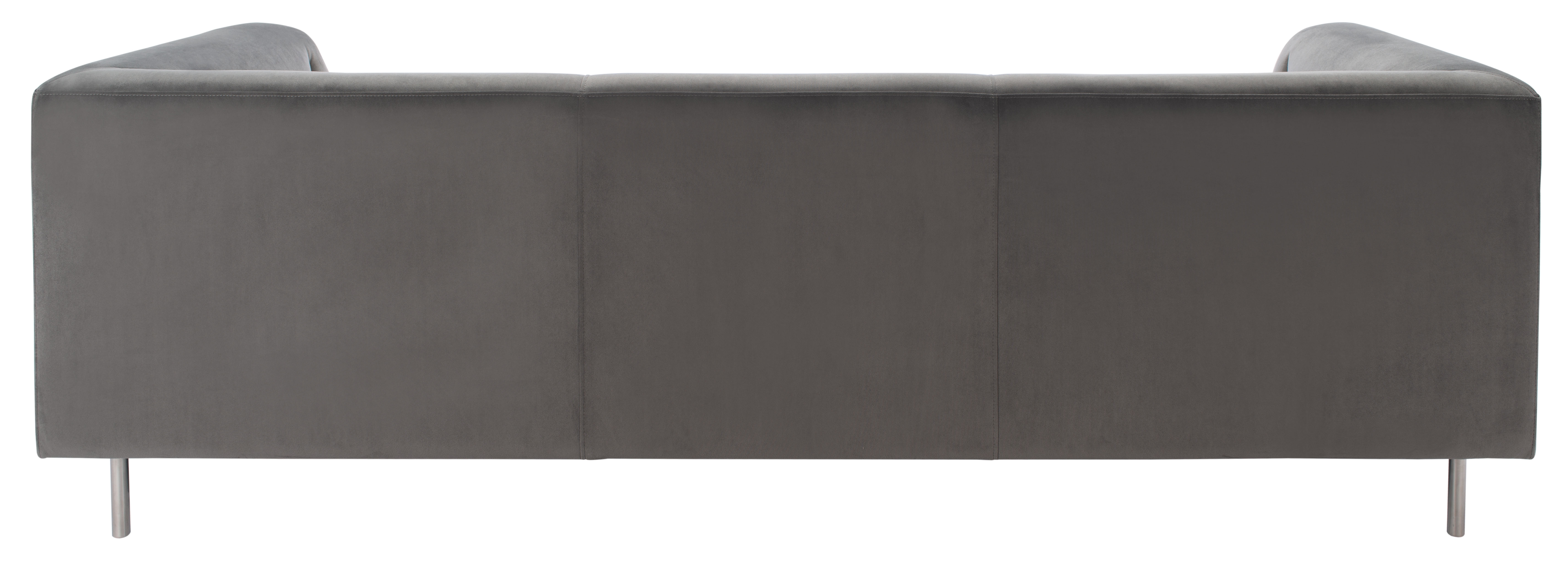 Starfire Velvet Sofa - Grey/Silver - Arlo Home - Image 1