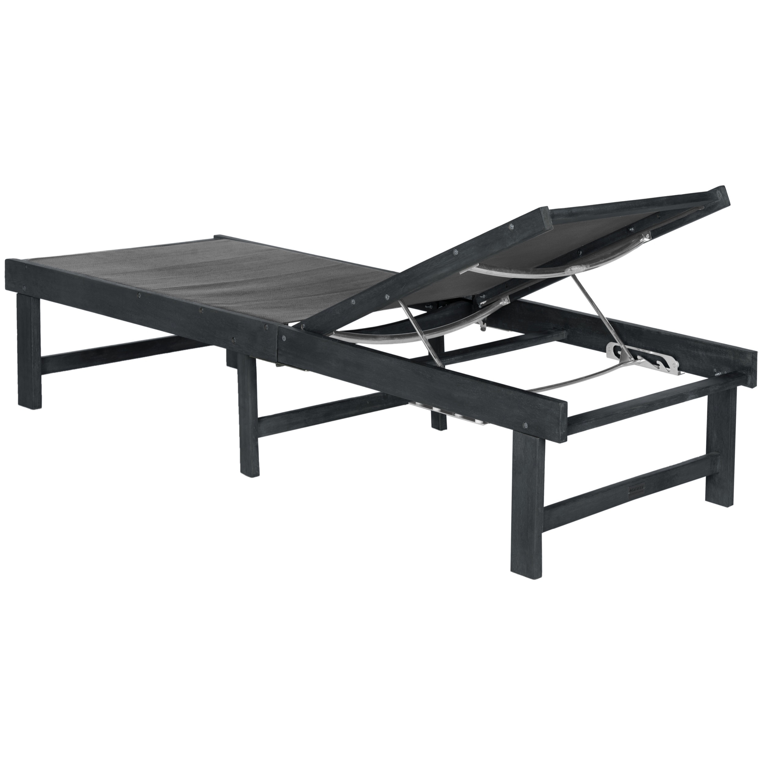 Manteca Lounge Chair - Dark Slate Grey - Safavieh - Image 2