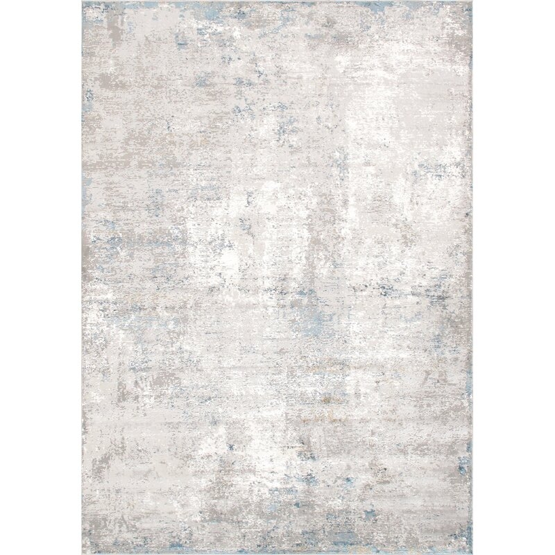 Pasargad Stella Gray Area Rug Rug Size: Rectangle 7'10" x 10'10" - Image 0