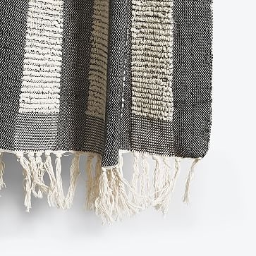 Luella Throw Blanket Natural, Black, 50 x 70 - Image 3