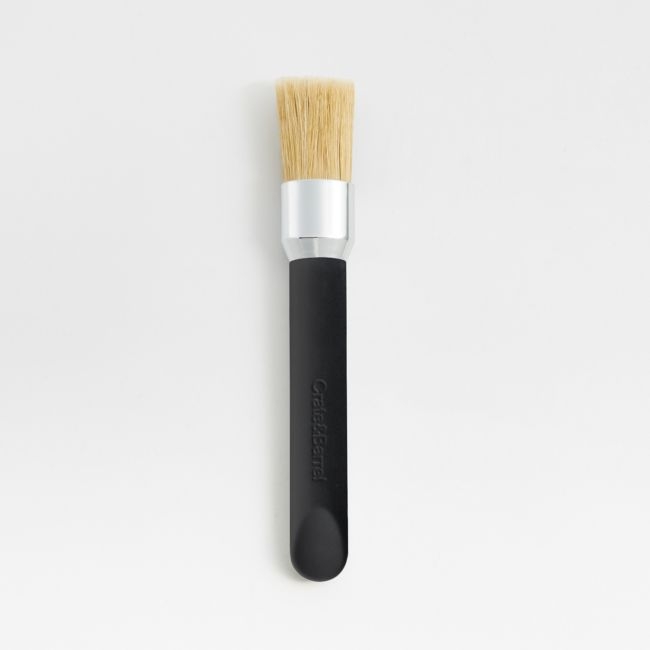 Crate & Barrel Small Soft-Touch Pastry Brush - Image 0