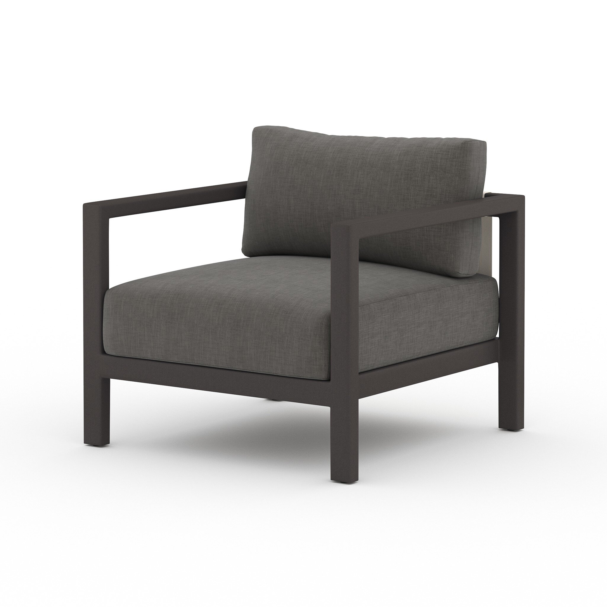 Sonoma Outdoor Chair, Bronze - Venao Charcoal - Image 0