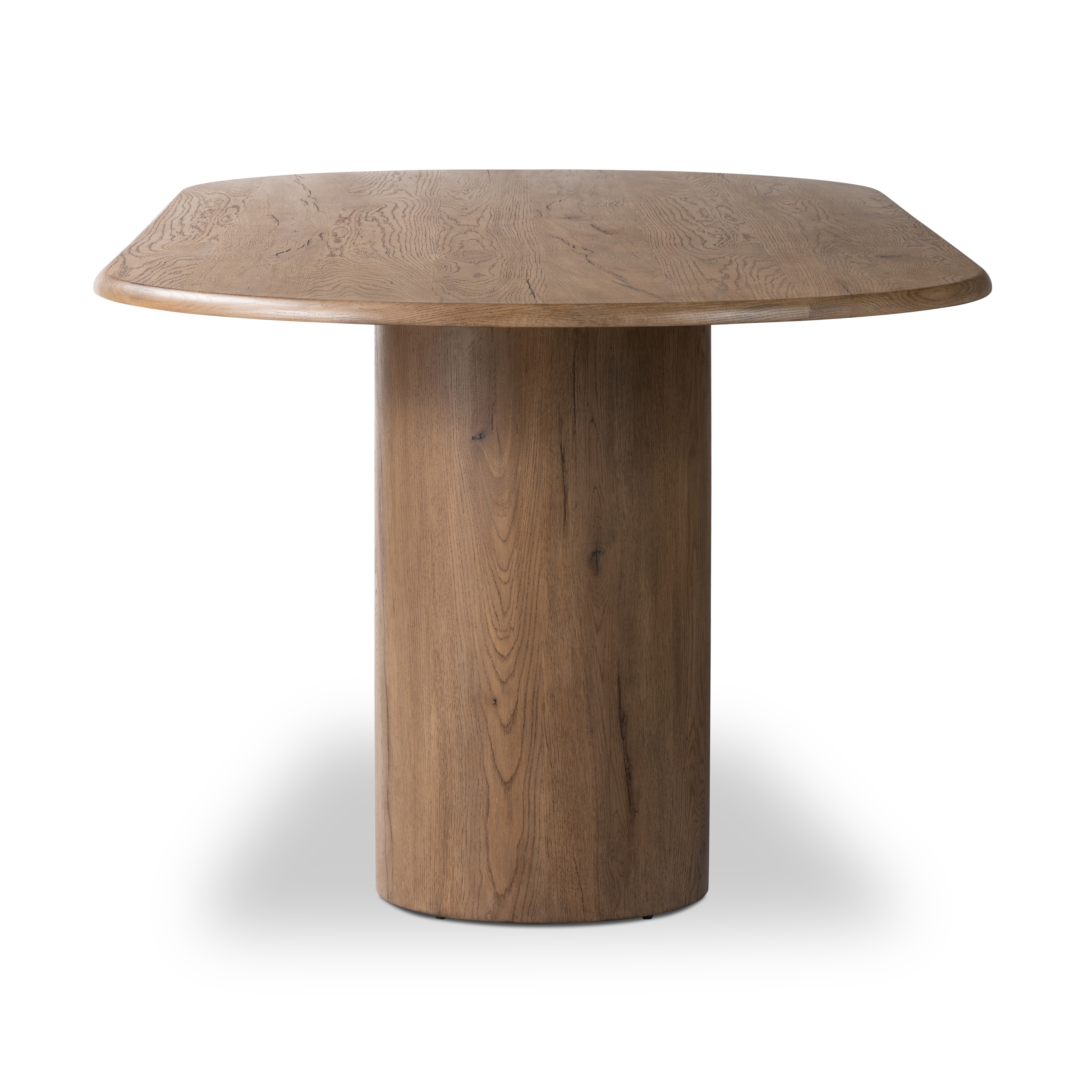 Olexey Oval Dining Table-Rubbed Light - Image 4