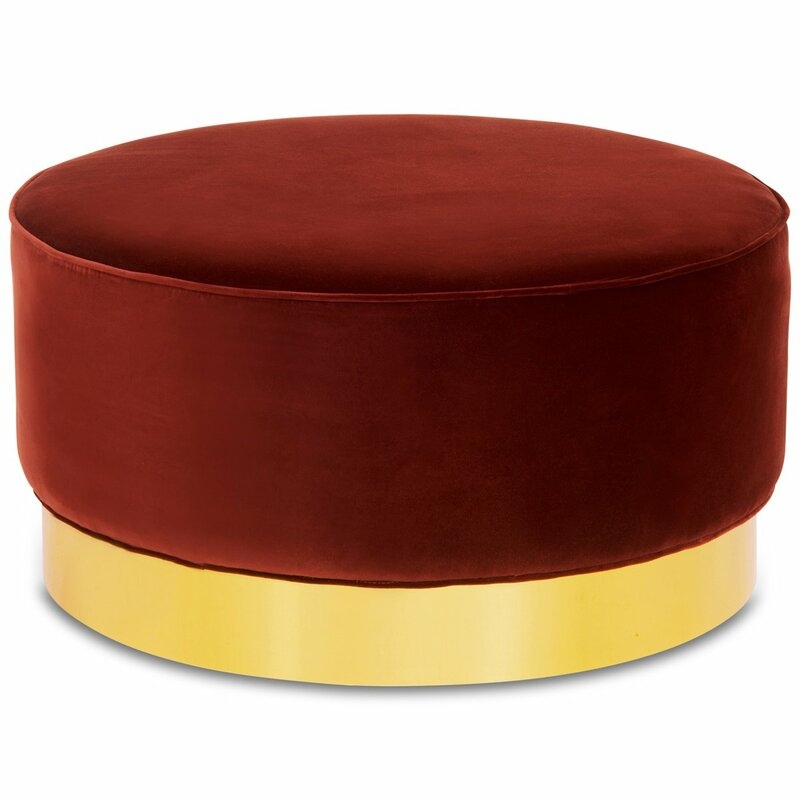  Chubby Tufted Cocktail Ottoman - Image 0