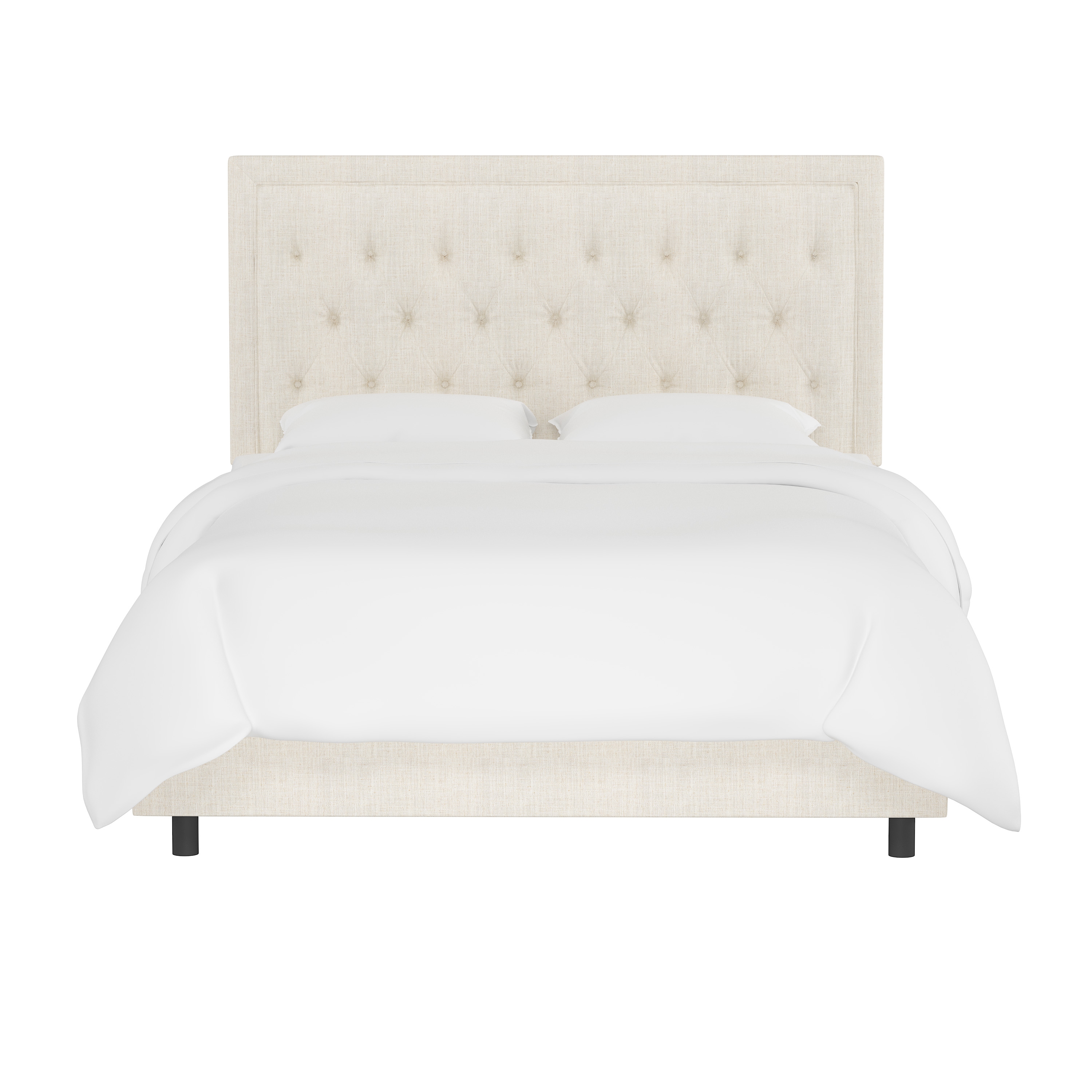 Lafayette Bed, Queen, Talc - Image 1