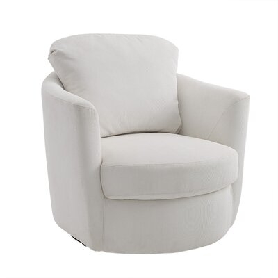 Fabric Swivel Accent Chair - Image 0