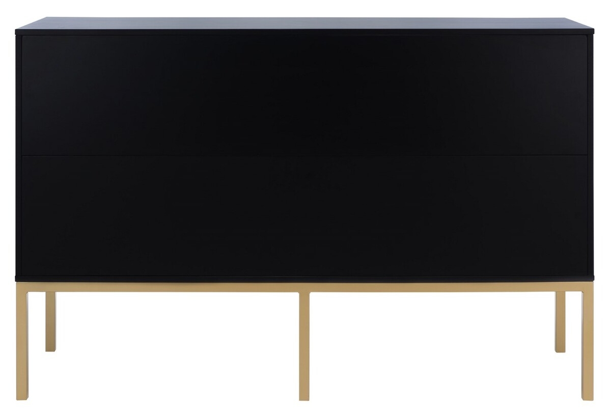 Zadie Rattan Dresser - Black/Natural - Safavieh - Image 5