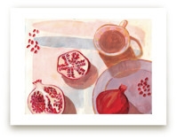 Pomegranate Flatlay Study Limited Edition Fine Art Print 2 - Image 0