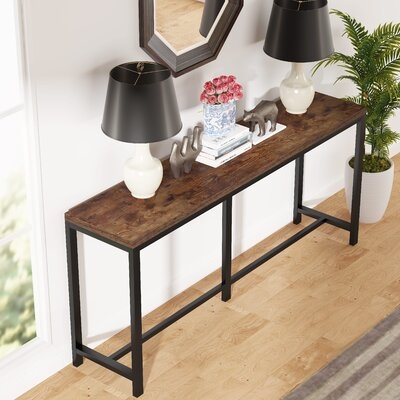 71 Inch Extra Long Console Table Sofa Table Hallway Table - Image 0