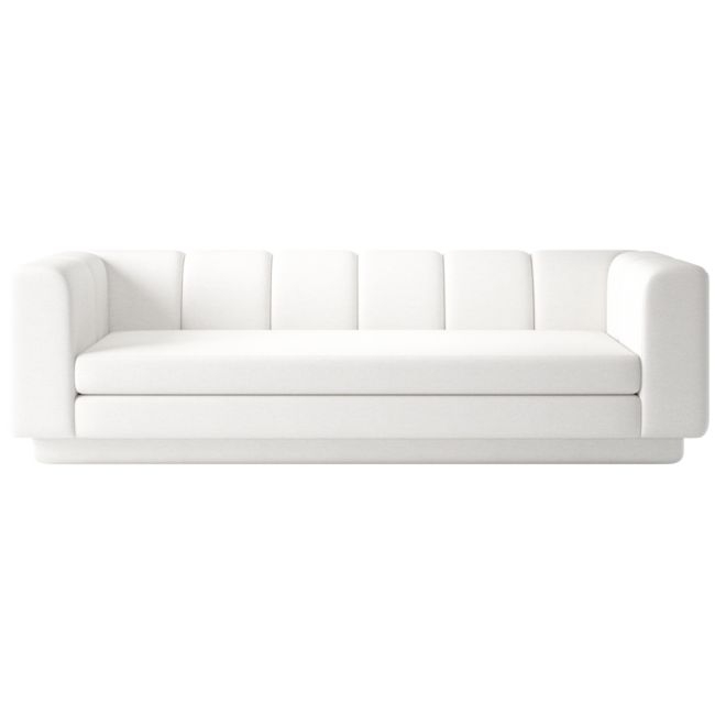 Yarrow 97.5 Curious Linen Sofa - Image 0