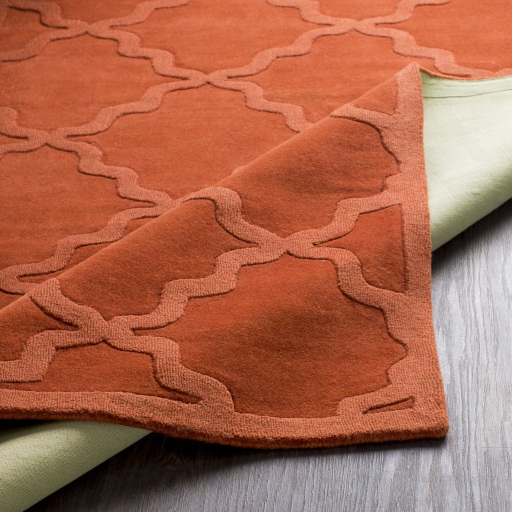 Central Park Red Indoor 2'3" x 14' Handmade Rug - Image 4