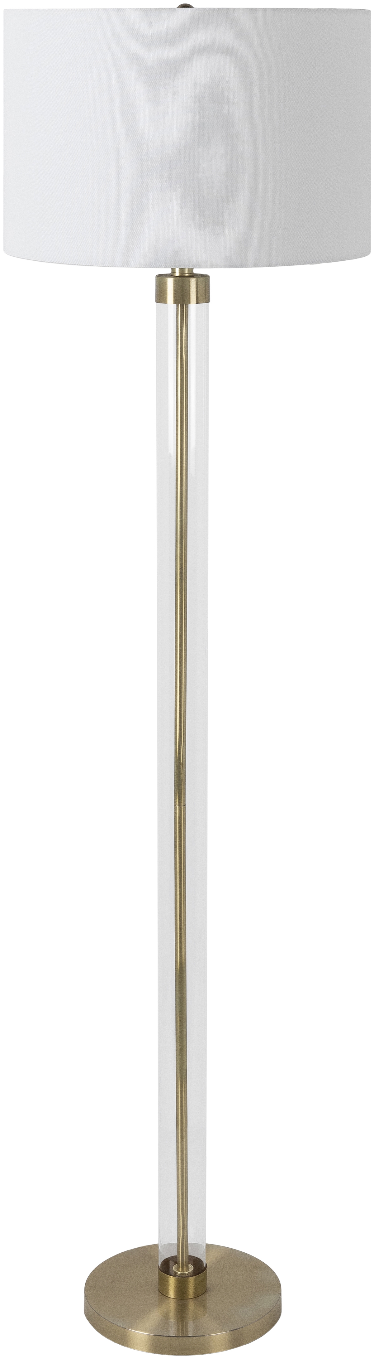 Livabliss Peninsula  Translucent 63"H x 16"W x 16"D Accent Floor Lamp - Image 0