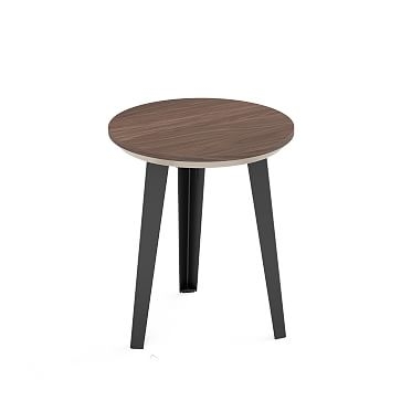 THE FLOYD SIDE TABLE 15" Walnut/Black - Image 0