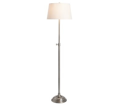 Chelsea Metal Adjustable 50" Floor Lamp, Brass - Image 5