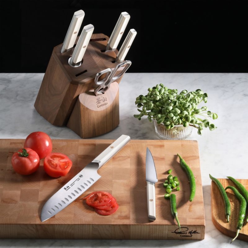 Cangshan ® Everest White 8-Piece Knife Block Set - Image 6