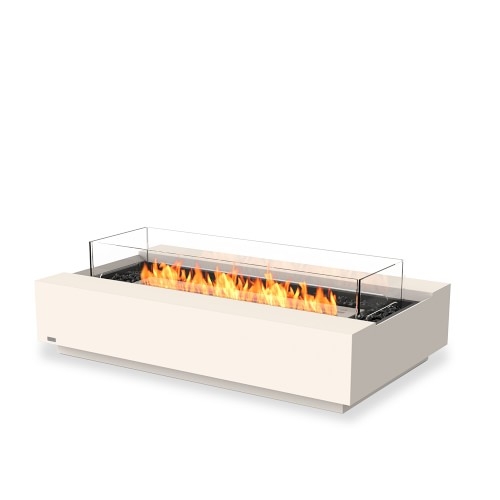 EcoSmart Fire Table Cosmo, Bone, Propane/ Natural Gas - Image 0