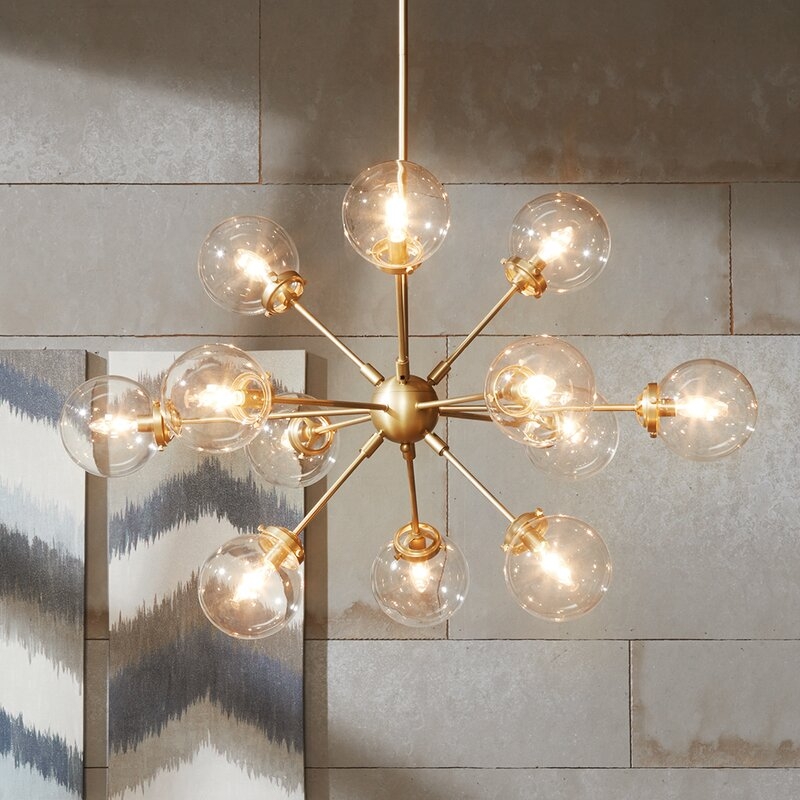 Calah 12-Light Sputnik Sphere Chandelier - Image 4