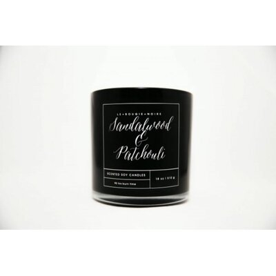 Sandalwood & Patchouli Scented Jar Candle - Image 0
