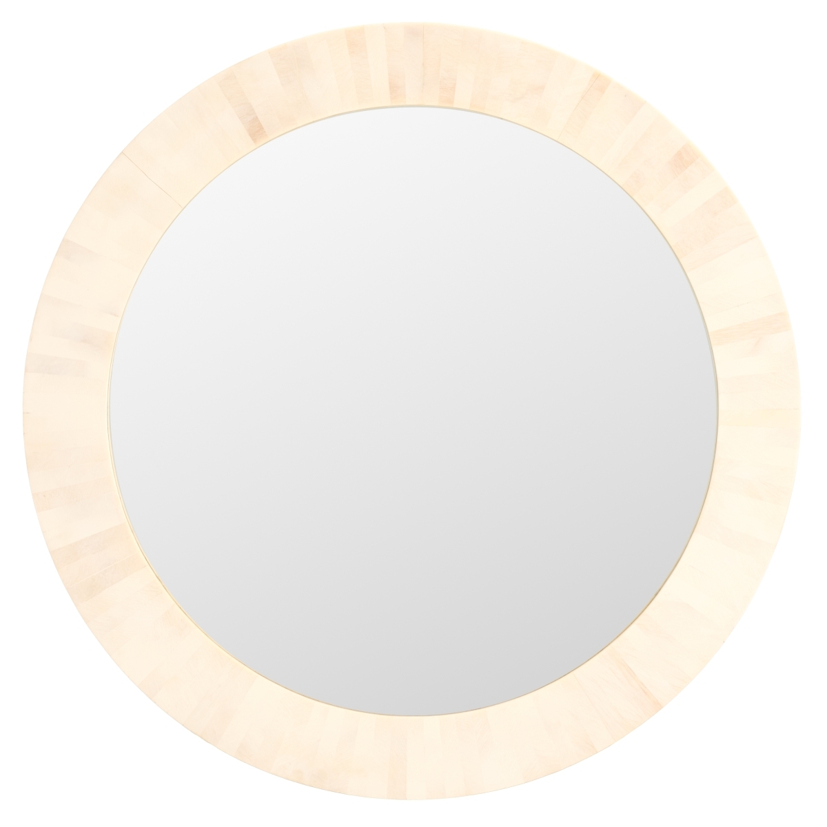Sabi, 29.1" Mirror - Antique Ivory/Faux Bone - Image 0