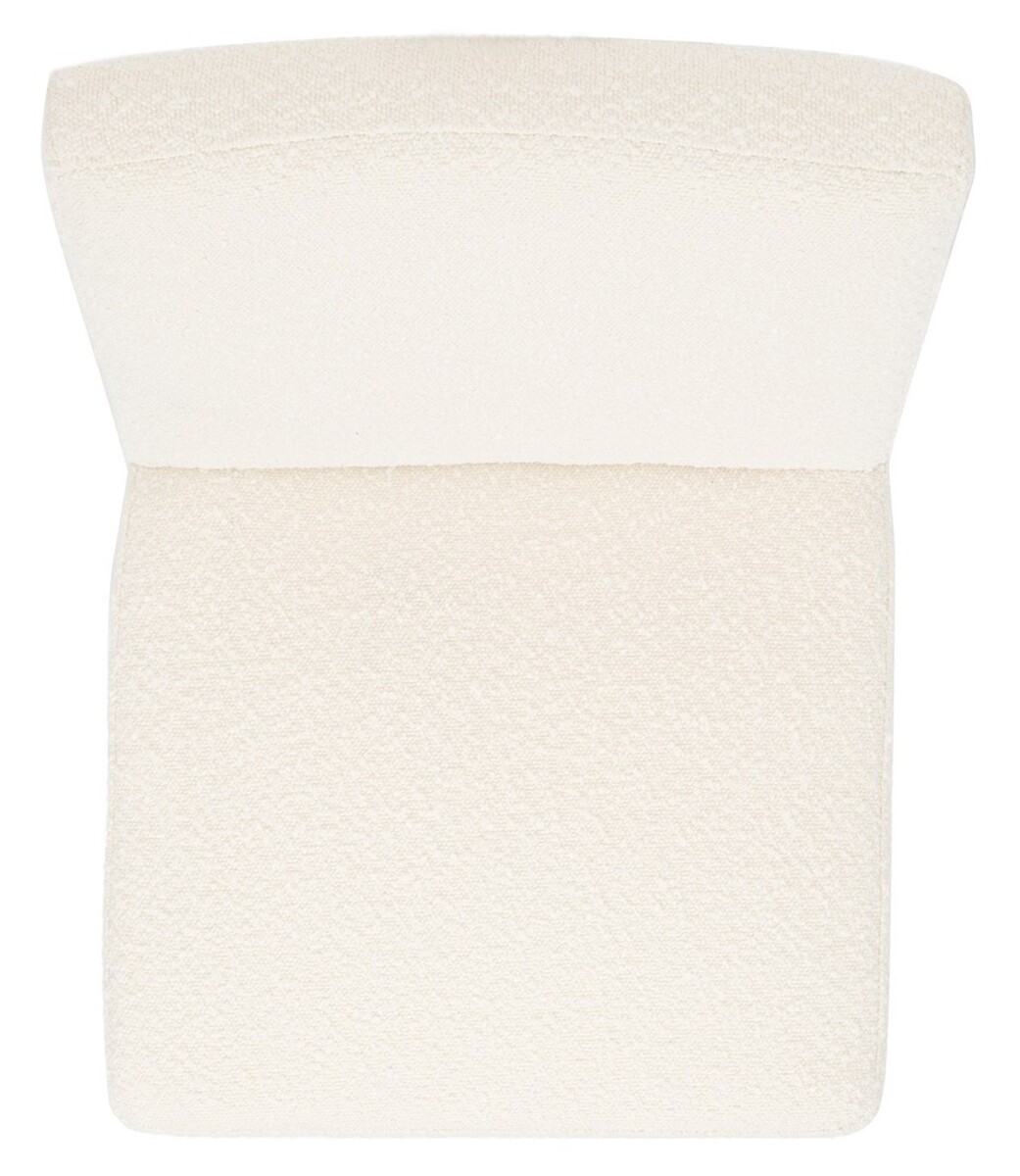 Jenette Dining Chair - Ivory / Silver - Safavieh - Image 4